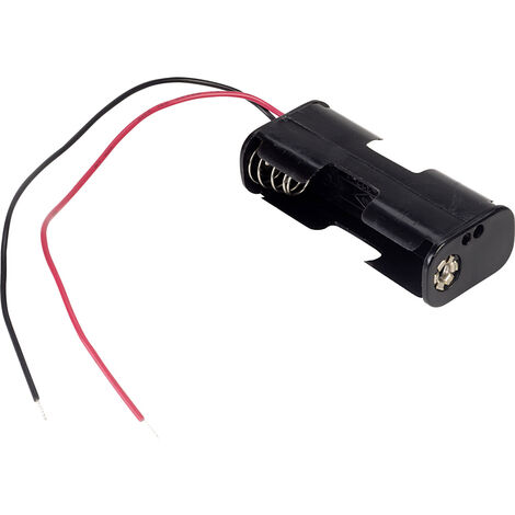 TRU COMPONENTS BH-322-1A Batteriehalter 2x Mignon (AA) Kabel