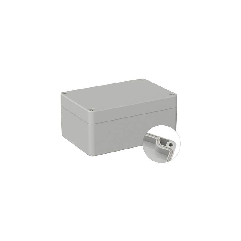 Boîtier universel Tru Components TC-9065608 120 x 80 x 55 abs gris clair (ral 7035) 1 pc(s)