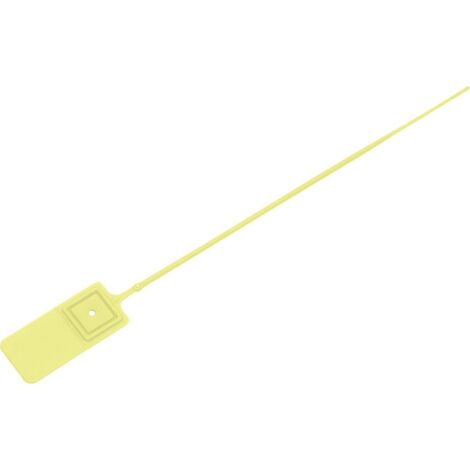 TRU COMPONENTS COLLIER DE PLOMBAGE 248 MM 2.20 MM JAUNE AVEC RÉGLAGE EN CONTINU 1 PC(S)