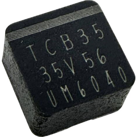 TRU COMPONENTS Condensateur électrolytique CMS 0604 56 µF 35 V 20 % (L x l x H) 6.5 x 6.5 x 4.0 mm 1 pc(s) D330622