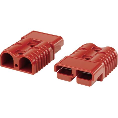 Tru Components – Connecteur de batterie à courant fort 175 A – 24V – 1 pôle rouge à sertir – Connexion facile et sécurisée