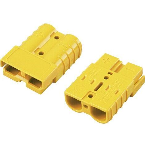 TRU COMPONENTS Connecteur de batterie à courant fort 50 A jaune Contenu: 1 pc(s) S497051