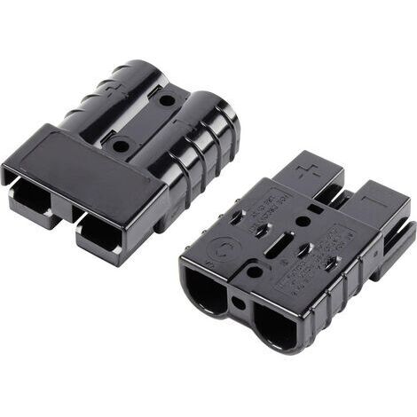 TRU COMPONENTS Connecteur de batterie à courant fort 50 A noir Contenu: 1 pc(s) S474141