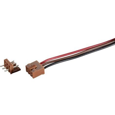 TRU COMPONENTS Cordon fil à carte assemblé Nbr total de pôles: 5 1 pc(s) S476591