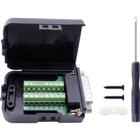 TRU COMPONENTS D-SUB EINBAUSTECKER 15 POL + GEH USE