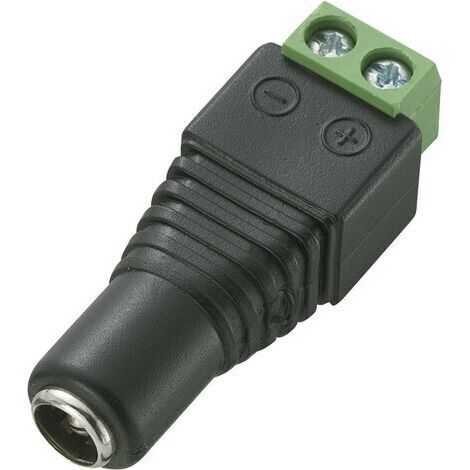 TRU COMPONENTS DC-13F Connecteur basse tension femelle, droit 5.5 mm 2.5 mm 1 pc(s) S470701