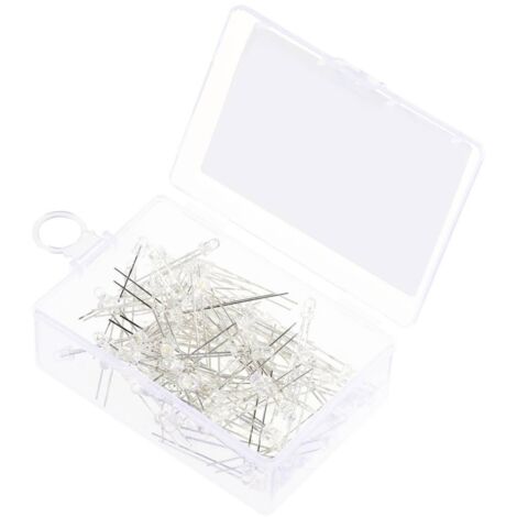 TRU COMPONENTS Diodo LED Bianco caldo Rotondo 3 mm 14400 mcd 30 ° 20 mA 2.7 V, 3.4 V