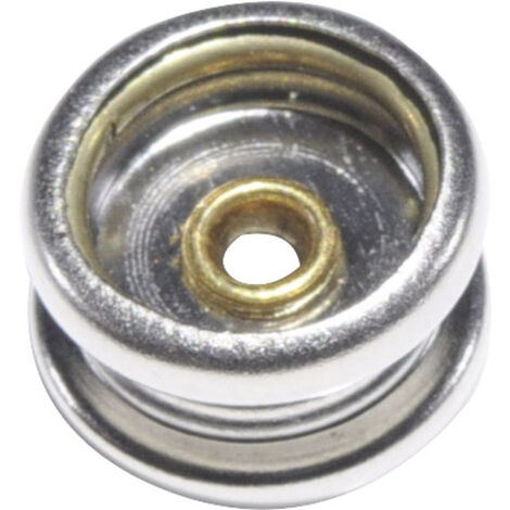 TRU COMPONENTS DR-INF-SS-10 ESD-Druckknopf-Adapter    Druckknopfsockel 10 mm