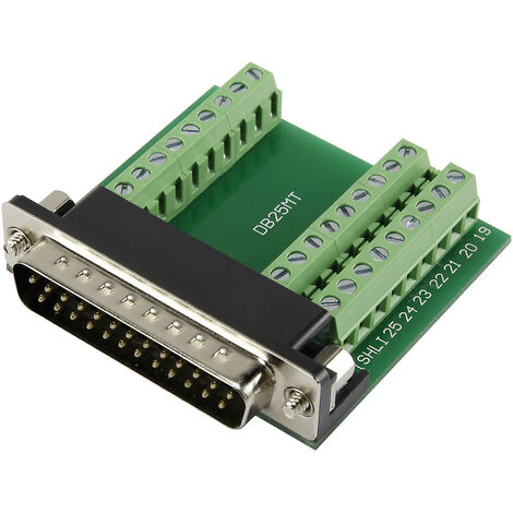 TRU COMPONENTS DSUB25M-27TB-3 1229325 D-SUB Stecker 90 ° Polzahl: 25 Schrauben 1 St.