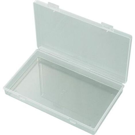 TRU COMPONENTS E-324-S Scatola minuteria (L x L x A) 176 x 110 x 26 mm Scomparti: 1 suddivisione fissa 1 pz.