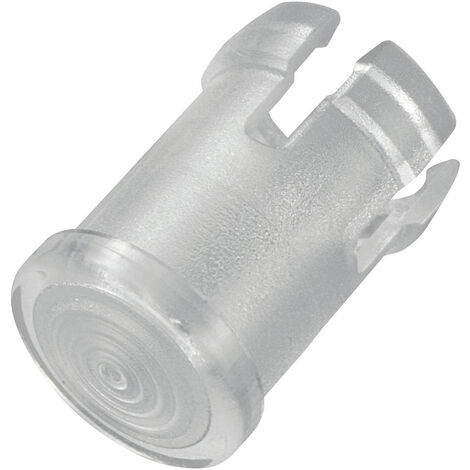TRU COMPONENTS EDK-1C-PCW Leuchtkappe Transparent  Passend für (LEDs) LED 5 mm