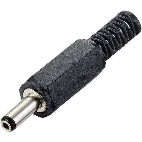 TRU COMPONENTS Elément de liaison pour courant faible mâle, droit 3.5 mm 1.35 mm 1 pc(s) S624242