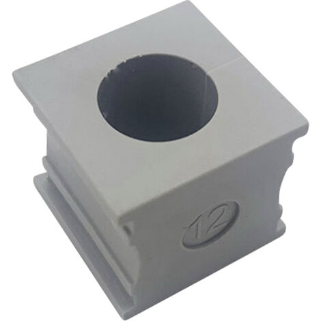 TRU COMPONENTS ELT 12 Kabeldurchführung geschlitzt  Klemm-Ø (max.) 13 mm  Elastomer Grau 1 St.