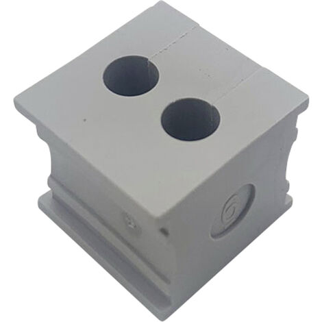 TRU COMPONENTS ELT 2/6 Kabeldurchführung geschlitzt  Klemm-Ø (max.) 6 mm  Elastomer Grau 1 St.