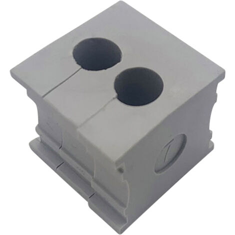 TRU COMPONENTS ELT 2/7 Kabeldurchführung geschlitzt  Klemm-Ø (max.) 7 mm  Elastomer Grau 1 St.