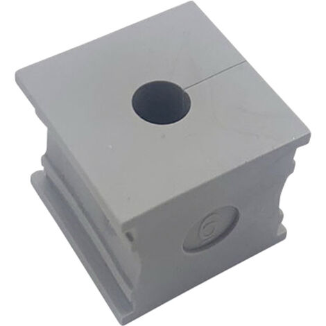 TRU COMPONENTS ELT 6 Kabeldurchführung geschlitzt  Klemm-Ø (max.) 7 mm  Elastomer Grau 1 St.