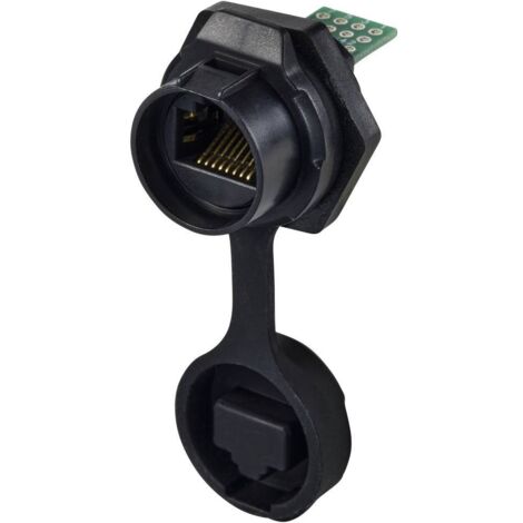 TRU COMPONENTS Embase femelle, RJ45 sur circuit imprimé TC-12770456 Aide à l'insertion pour RJ45 1 pc(s) Q058913