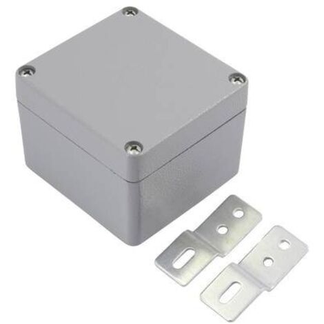 TRU COMPONENTS ES-FA5 TC-6649564 Contenitore universale Alluminio pressofuso Grigio chiaro 1 pz.