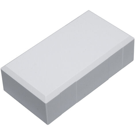 TRU COMPONENTS ESO 1250 Stecker-Gehäuse 125 x 67 x 50 Polycarbonat, ABS Lichtgrau 1 St.
