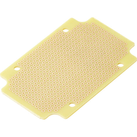 TRU COMPONENTS  Experimentierplatine  Hartpapier (L x B) 80 mm x 52 mm 35 µm Rastermaß 2.54 mm Inhal