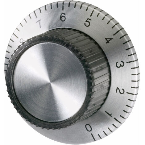TRU COMPONENTS Feinstellskala Aluminium (eloxiert) (Ø x H) 37 mm x 15 mm 1 St.