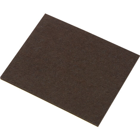 TRU COMPONENTS FP8005BN Filzgleiter selbstklebend Braun (L x B x H) 100 x 80 x 4 mm 1 St.