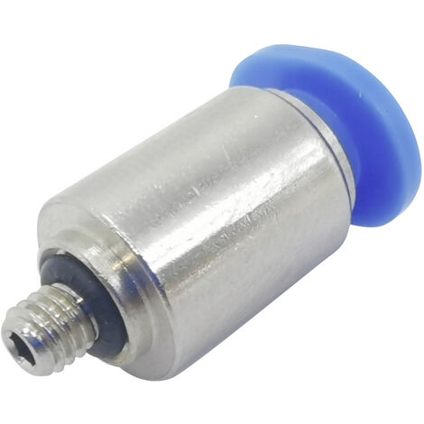 TRU COMPONENTS Gerade-Verbinder POC6-M5C Rohr-Ø: 6 mm Gewinde-Maß: M5 x 0.8 1 St.