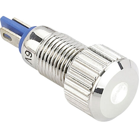 TRU COMPONENTS GQ8F-D/W/24V/N LED-Signalleuchte Weiß    24 V/DC, 24 V/AC