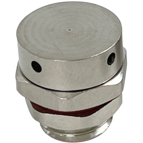TRU COMPONENTS HX-BF-M12 Elément de compensation de pression M12 laiton (nickelé) laiton 1 pc(s)