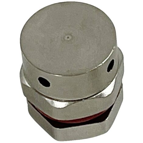 TRU COMPONENTS HX-BF-M5 Elément de compensation de pression M5 laiton (nickelé) laiton 1 pc(s)