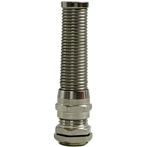 TRU COMPONENTS HX-NZM16 Pressacavo filettato con antistrappo M16 Ottone Ottone 1 pz.