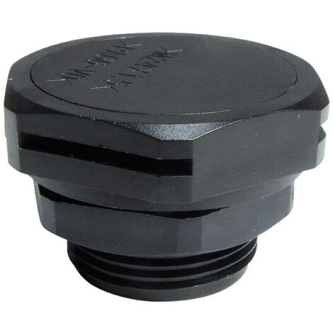 TRU COMPONENTS HX-PF-M10 Elément de compensation de pression M10 PA66 noir 1 pc(s) X962462