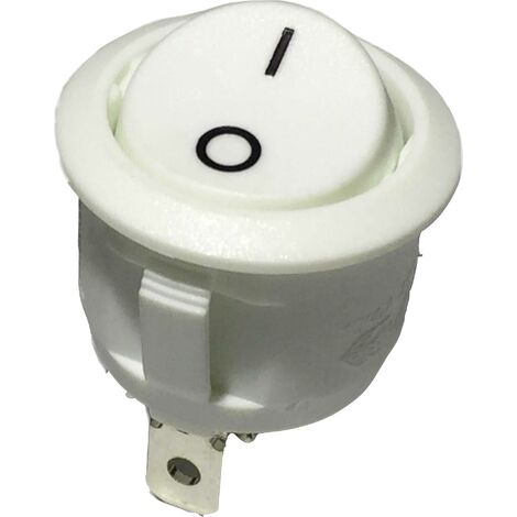TRU COMPONENTS Interrupteur à bascule R13-112A W/W PRINT 0/I 250 V/AC 6 A 1 x Off/On à accrochage 1 pc(s) S816751