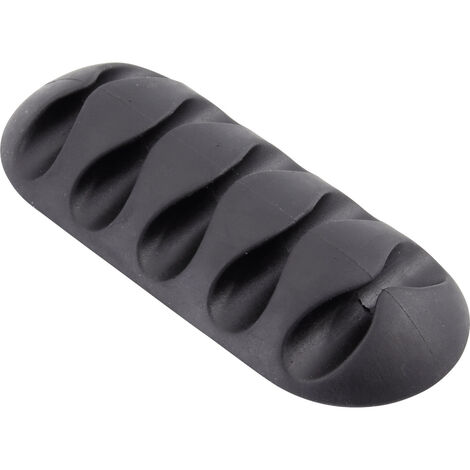 TRU COMPONENTS Kabelhalter selbstklebend TC-6646560 Bündel-Ø-Bereich 6 mm (max) Schwarz 1 St.