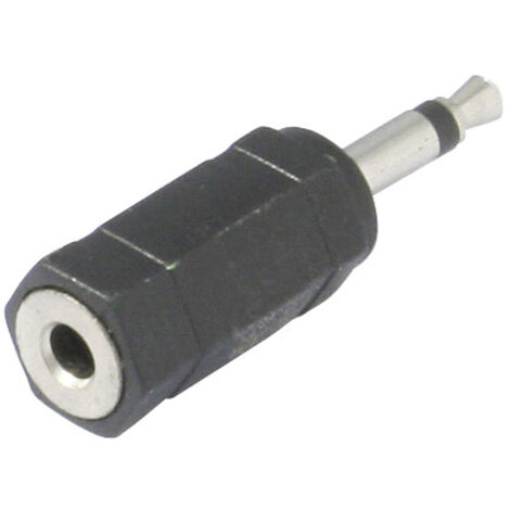 TRU COMPONENTS  Klinken-Adapter Klinkenstecker 3.5 mm - Klinkenbuchse 3.5 mm Mono Polzahl:2 1 St.