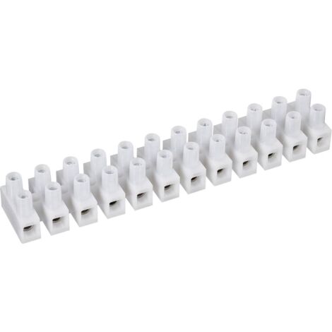 TRU COMPONENTS L STERKLEMME 12-POLIG WEISS
