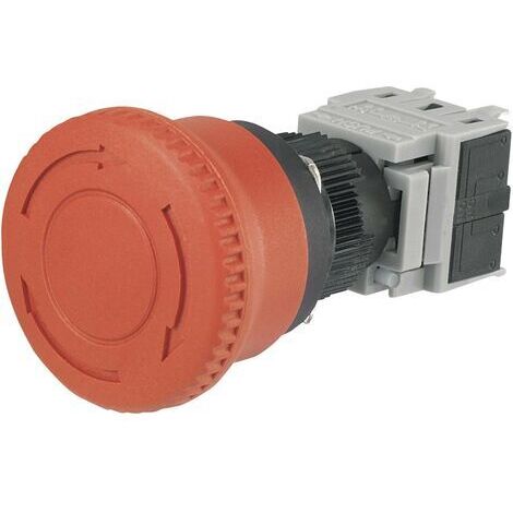 TRU COMPONENTS LAS1-BY-11TSB Arrêt d'urgence 1 NF (R), 1 NO (T) 1 pc(s) D71488