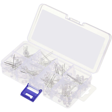 TRU COMPONENTS  LED bedrahtet 5 mm Milchige Linse 100 ° 20 mA 1.8 V, 3.4 V Rot, Gelb, Orange, Blau,
