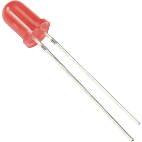TRU COMPONENTS  LED bedrahtet 5 mm Rot Rund 5 mm 100 mcd 60 ° 20 mA