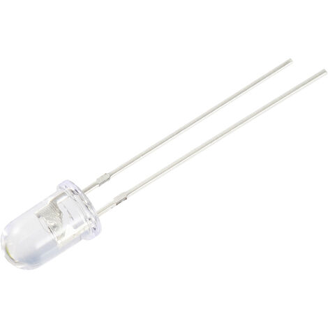 TRU COMPONENTS LED bedrahtet Gelb Rund 5 mm 1120 mcd 30 ° 1 mA 1.8 V