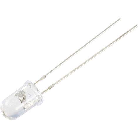TRU COMPONENTS  LED bedrahtet  Rot Rund 5 mm 3000 mcd 30 ° 8 mA 3 V, 13 V