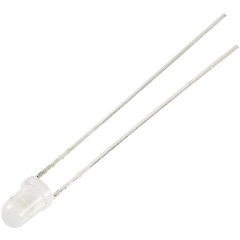 TRU COMPONENTS LED blanc chaud rond 3 mm 1120 mcd 30 ° 12 mA 5 V X240332