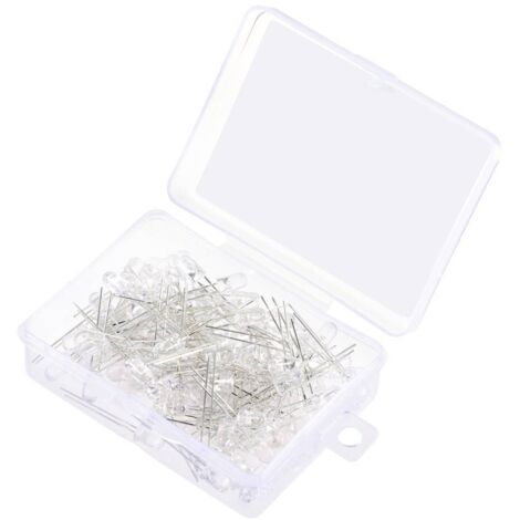 TRU COMPONENTS LED blanc neutre rond 5 mm 19000 mcd 30 ° 20 mA 2.7 V, 3.4 V C871212