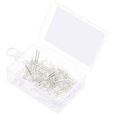 TRU COMPONENTS LED blanc pur rond 3 mm 14400 mcd 30 ° 20 mA 2.7 V, 3.4 V