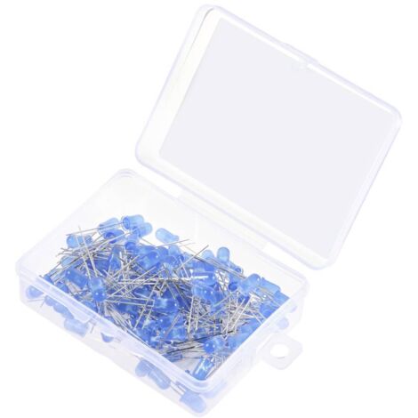 TRU COMPONENTS LED bleu rond 5 mm 2180 mcd 30 ° 20 mA 2.7 V, 3.4 V C871222