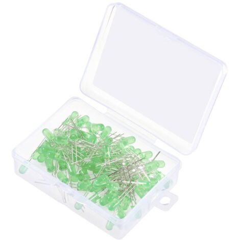 TRU COMPONENTS LED jaune-vert rond 5 mm 90 mcd 30 ° 20 mA 1.8 V, 2.4 V C871252