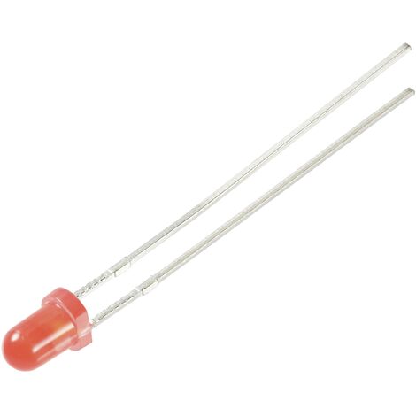 TRU COMPONENTS LED rouge rond 3 mm 330 mcd 30 ° 12 mA 5 V X240892