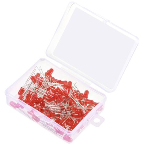 TRU COMPONENTS LED rouge rond 5 mm 420 mcd 30 ° 20 mA 1.8 V, 2.4 V