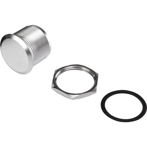 TRU COMPONENTS M03-NT Abdeckkappe für Einbaubohrung 22 mm   Inhalt: 1 St.
