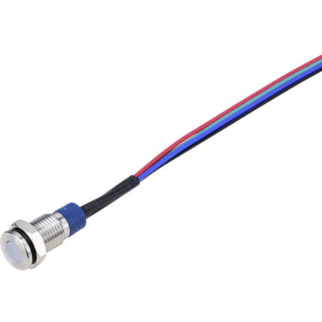 TRU COMPONENTS  Meldeleuchte   RGB 12 V, 24 V 1 St.